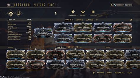 Best railjack build - Invest at least 2 Forma in each setup so you can use the right mods. For Sevagoth, ability range is the first priority, since the idea is to fill the Death Well as fast as possible when we use Sow ...